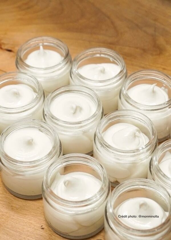 Atelier de fabrication d'une crème hydratante