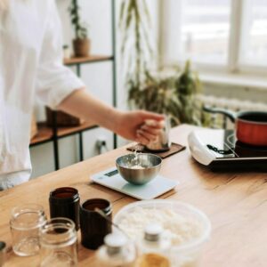 Atelier de fabrication d'une crème hydratante